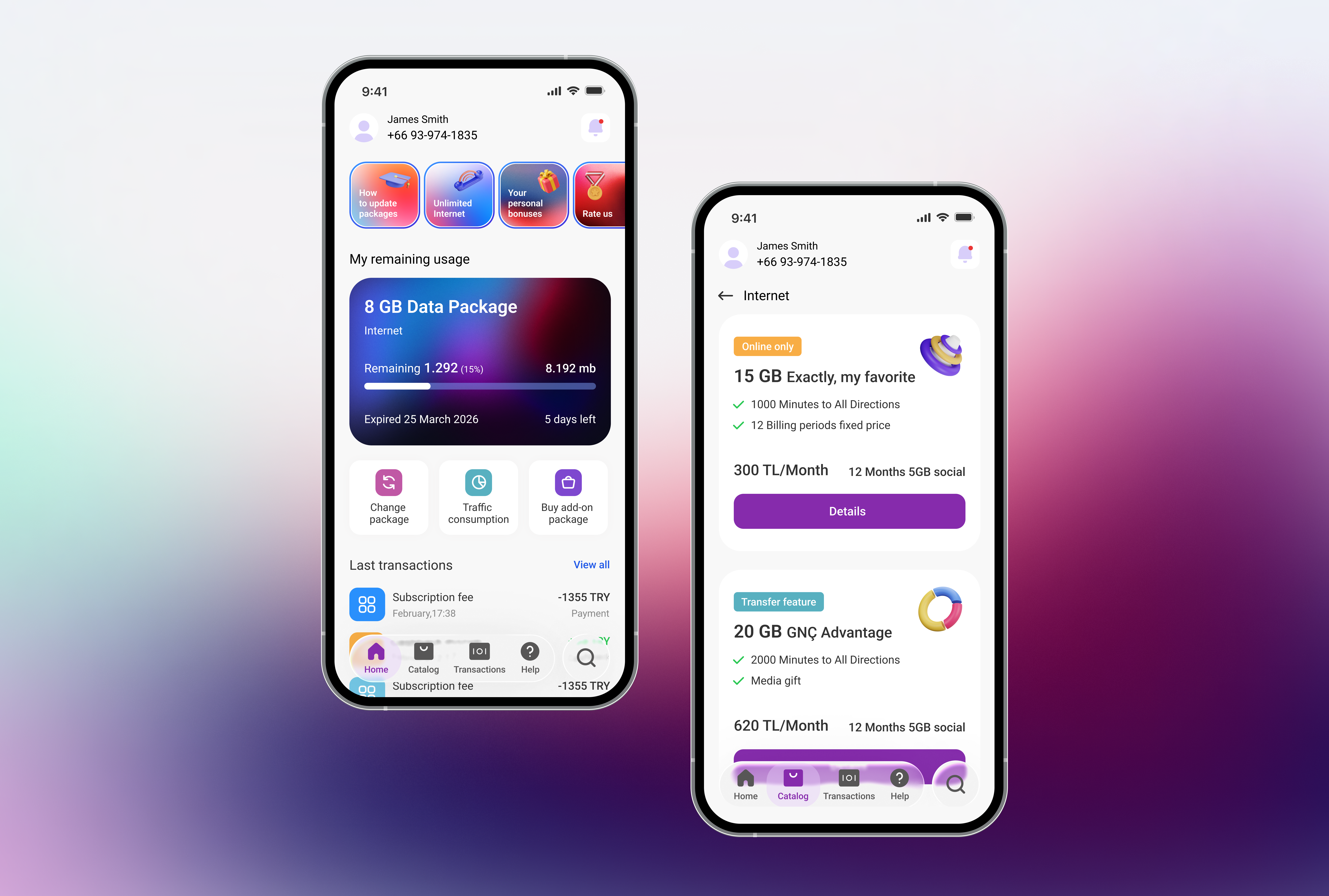 Mobile operator card daily ui mobile mobile app ui