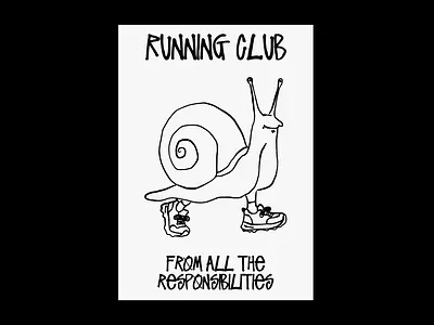 Running Club Poster Design design designer figma graphic graphic design illustration minimal poster poster design typography ui uiux uiuxdesign ux