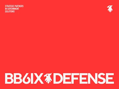BB6 DEFENSE Logotype branding design freelance guidelines logo symbol typography wordmark