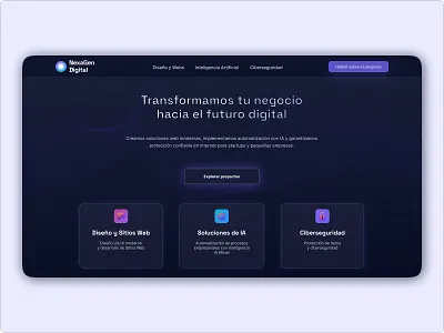 Tech Agency Website Concept ai branding design digital digitalagency dribbble interface luxurydesign techwebsitedarkui typography ui ux uxui webdesign
