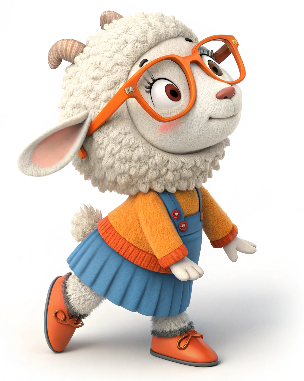 Example of Cartoon Character 3D Modeling Design 