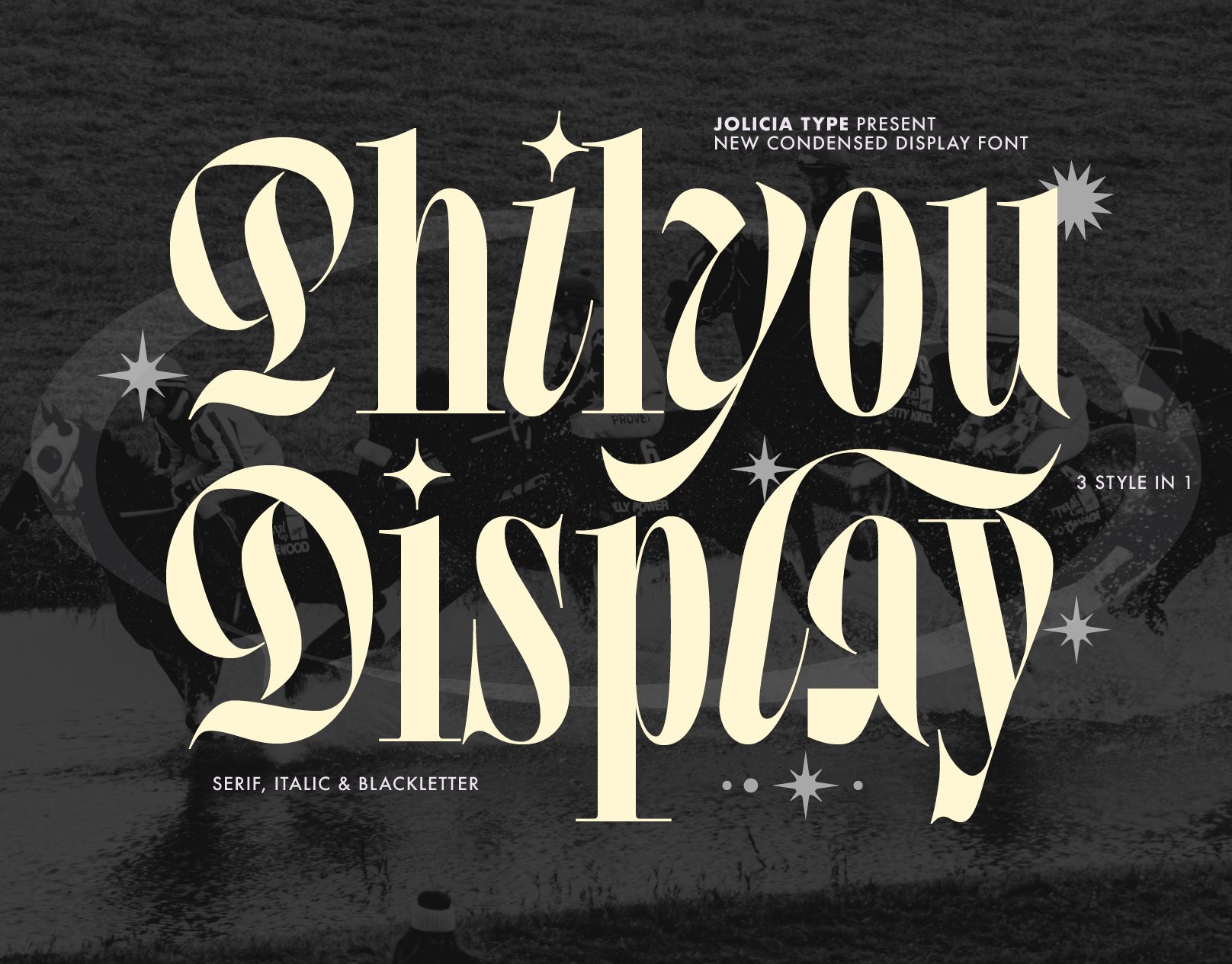 Philyou Display | Clean & Expressive | Free To Try blackletter blackletter style branding font condensed serif didot style display serif editorial editorial font elegant serif fashion typography free font freebies gothic headline typeface high contrast serif luxury typeface modern classic font premium display font true italic y2k font
