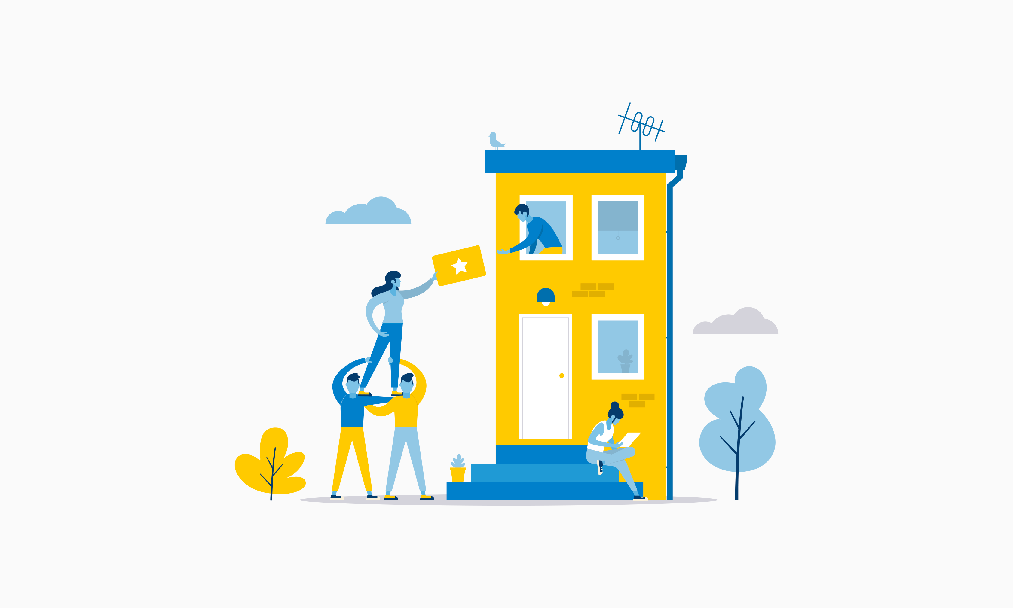 Illustration for Global NFP illustration