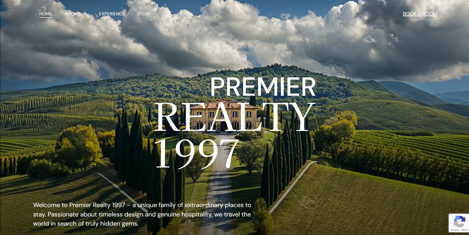 Premier Realty 1997 Website