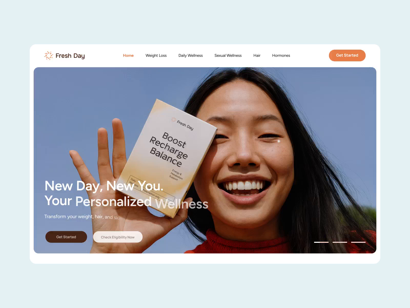 Example of Telemedicine Website Design