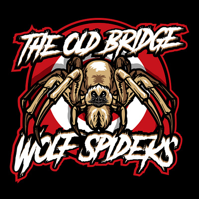 Wolf Spider Logo branding cartoon character design fun icon illustration logo mascot ui vector