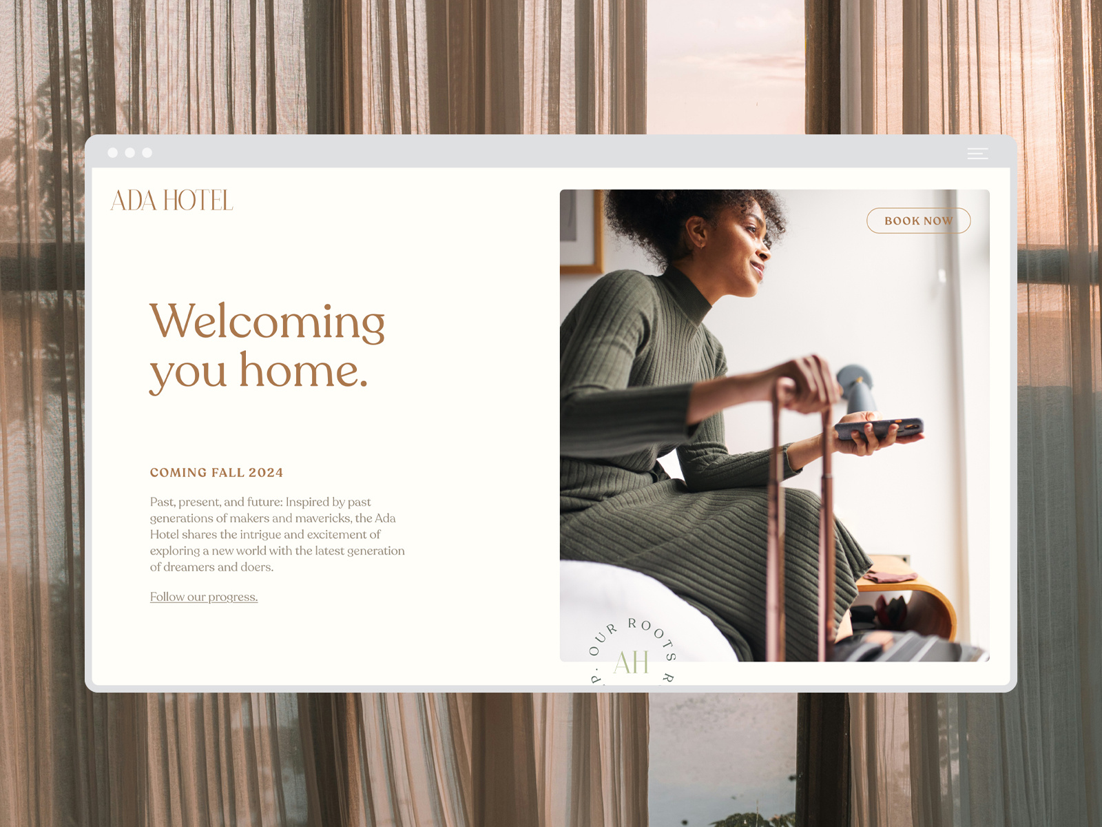 Ada Hotel - Website Design
