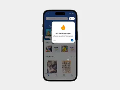 Coachmarks Design for Gramedia Digital branding design figma gramedia lottie microinteraction ui ux