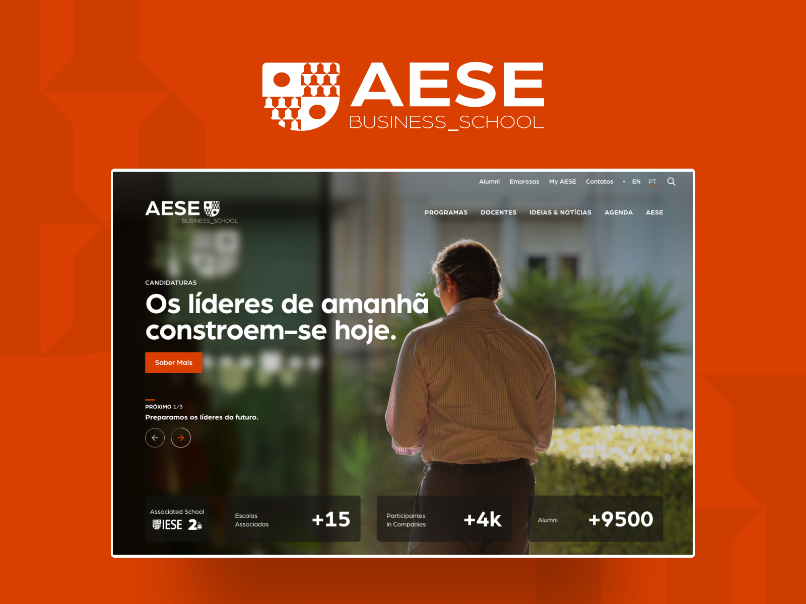 AESE - Elevating Executive Education design ui ux web design wordpress