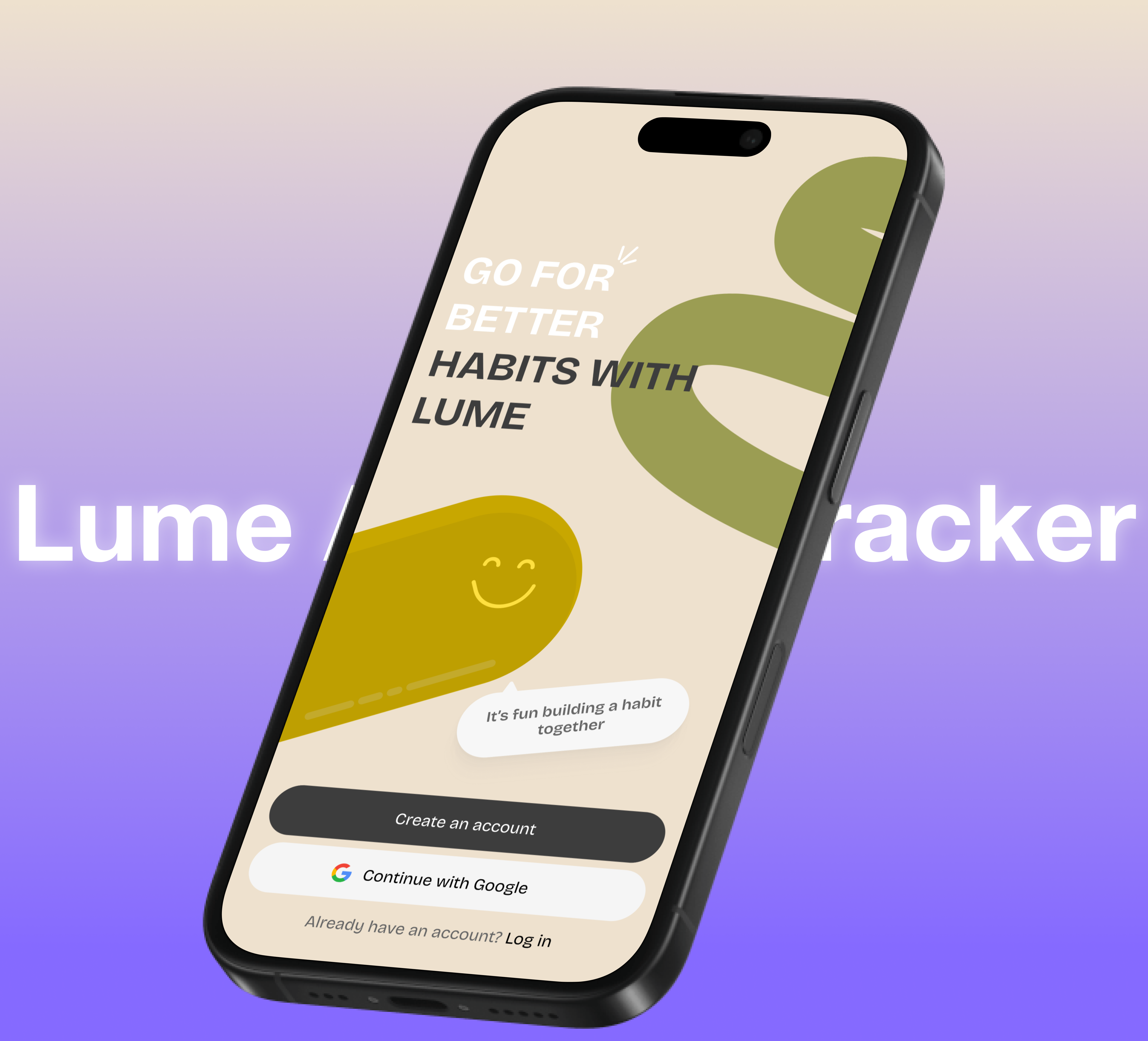 Lume AI Habit Tracker branding design figma graphic design illustration product design ui ui ux