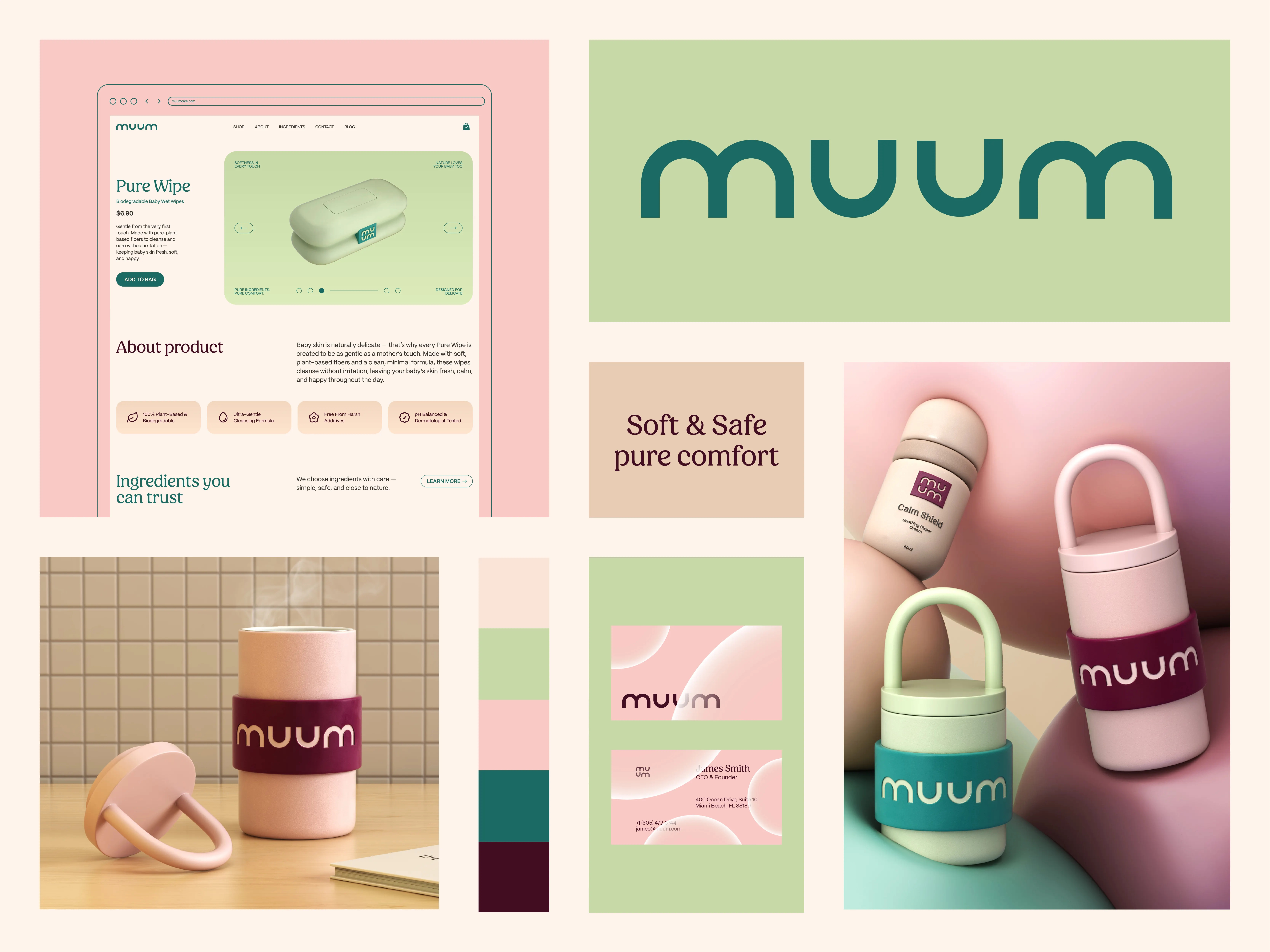 Example of Bundle 3 / Branding, Packaging & 3D