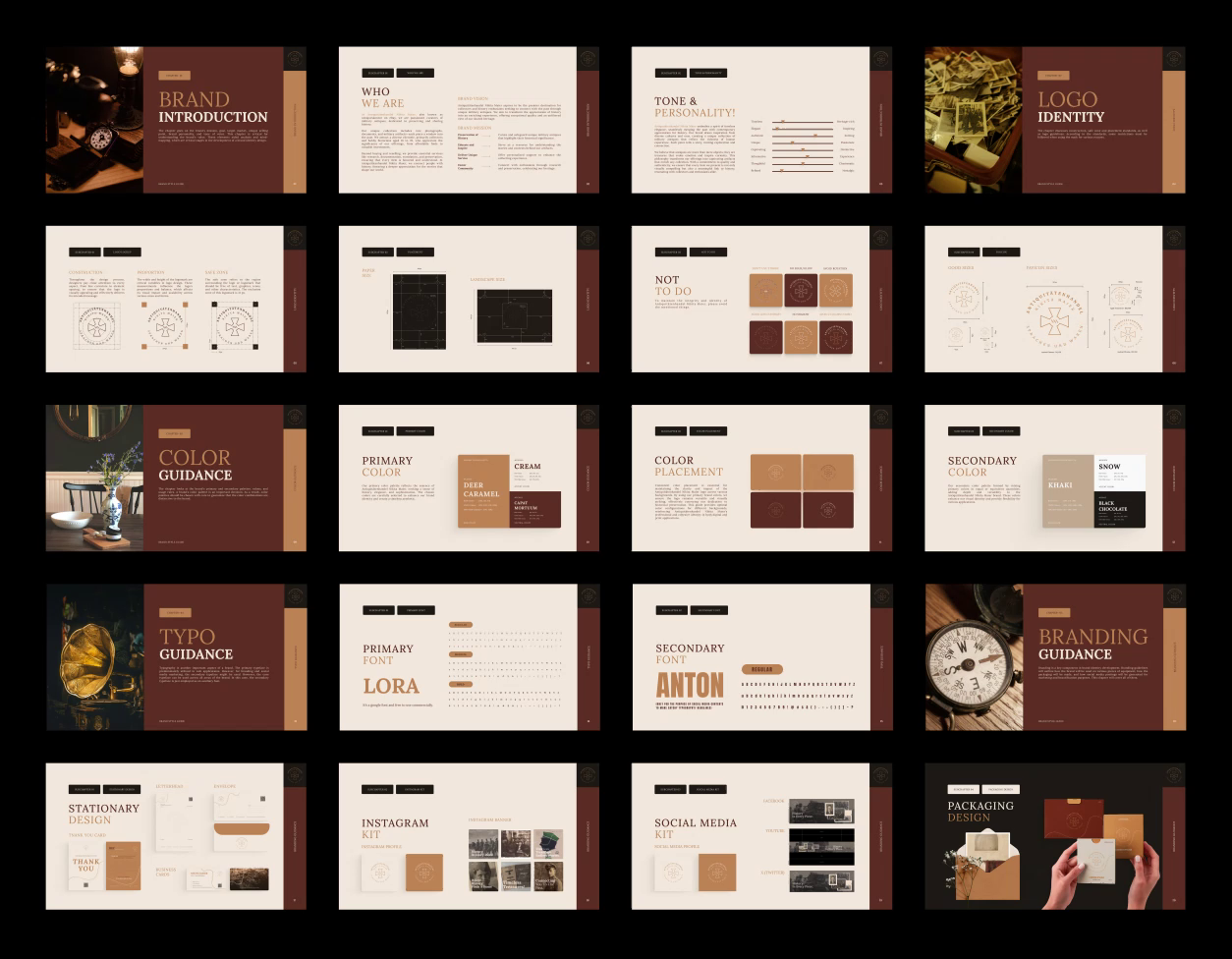 Example of Corporate Logo Identity & Style Guide
