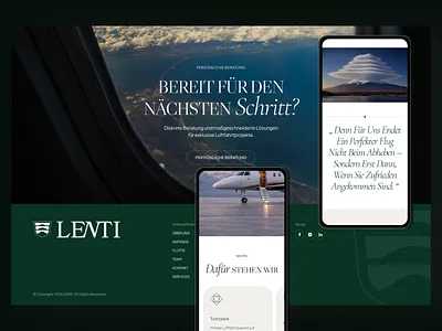 Private Aviation Brokerage and Jet Charter — Web Design aviation branding brokerage design figma jetcharter luxury privatejet ui web webdesign website