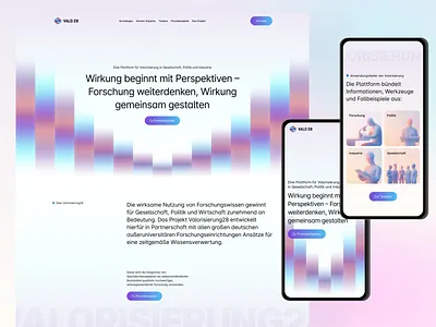 Public Sector, Research & Knowledge Transfer — Web Design branding design education figma innovation nonprofit publicsector research ui web webdesign website