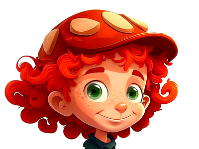 Red-haired cartoon boy boy cartoon boyfriend cartoon cartoon boy cartoon character cartoon mascot cartoonart cute cute boy happy boy red hair boy smile