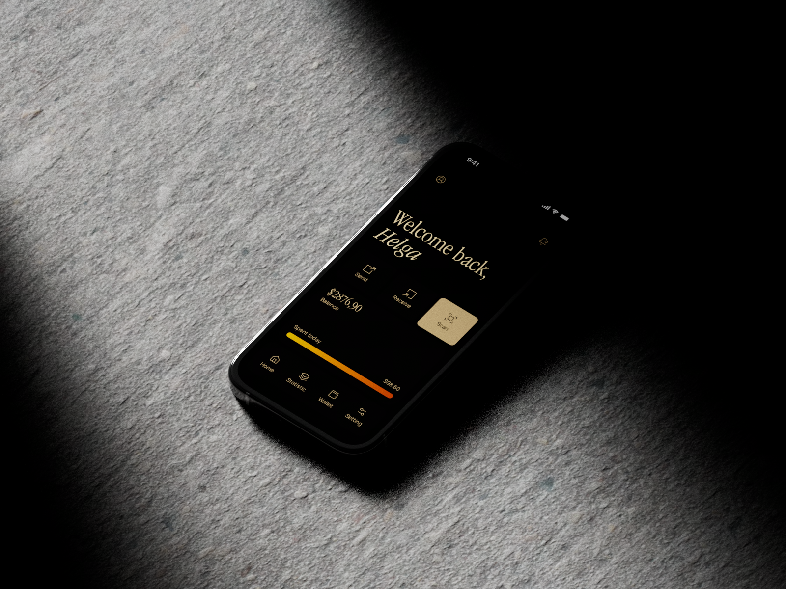 Fintech App UI 3d bank cinema4d design fintech mobile ui ux