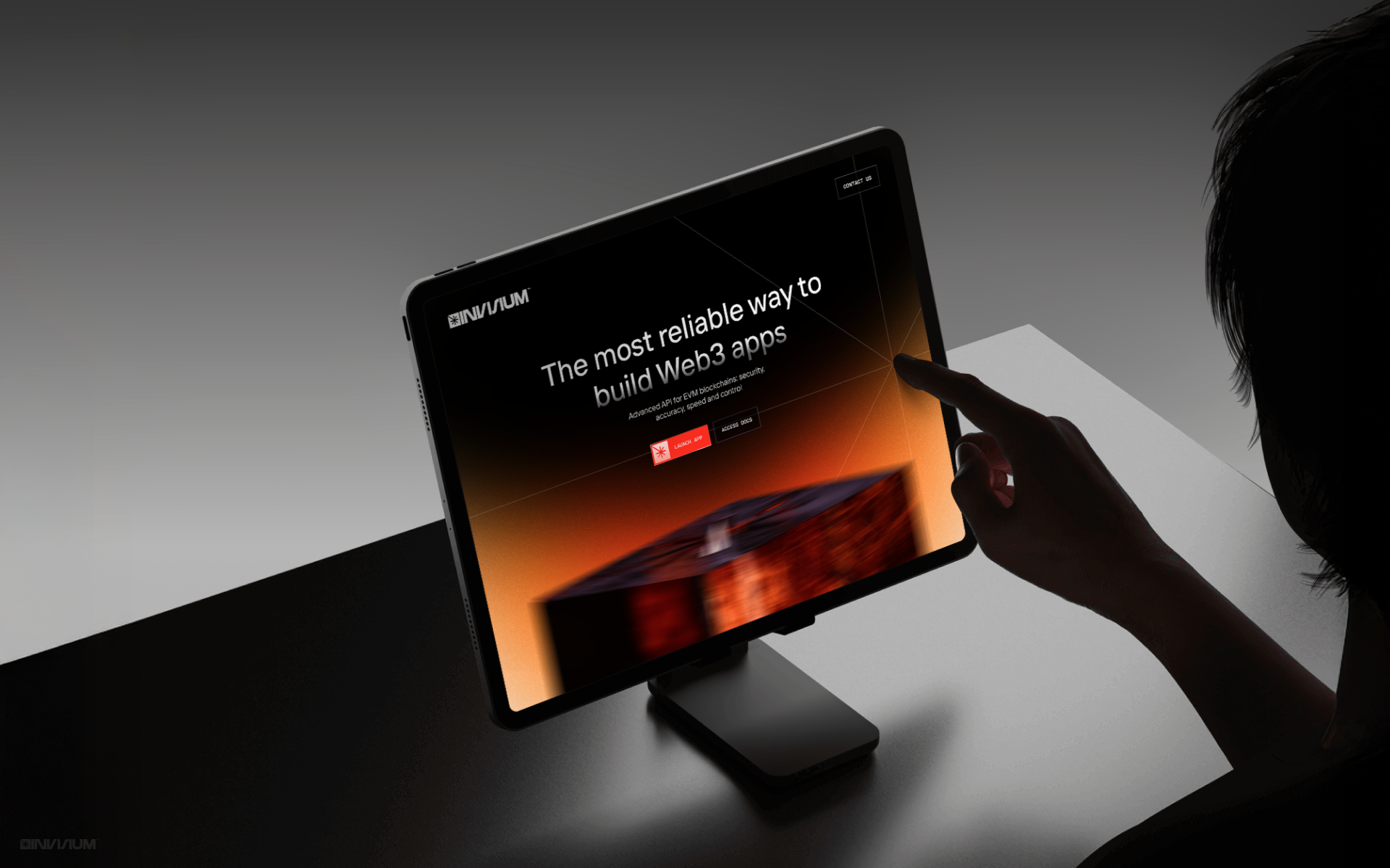 INVISIUM - Brand Identity branding graphic design logo ui