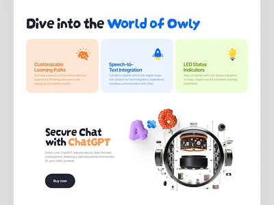 Owly (what it is) 3d branding card design illustration logo motion graphics ui ux website