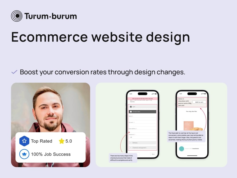 Example of Ecommerce Website Design