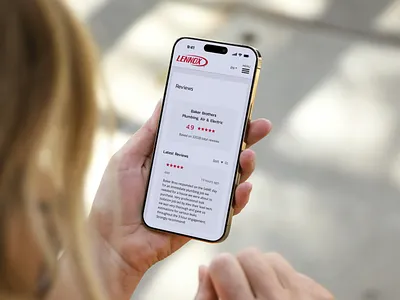 Lennox Website - Digital Experience ab testing agency air conditioner design design research graphic design industrial ui ux