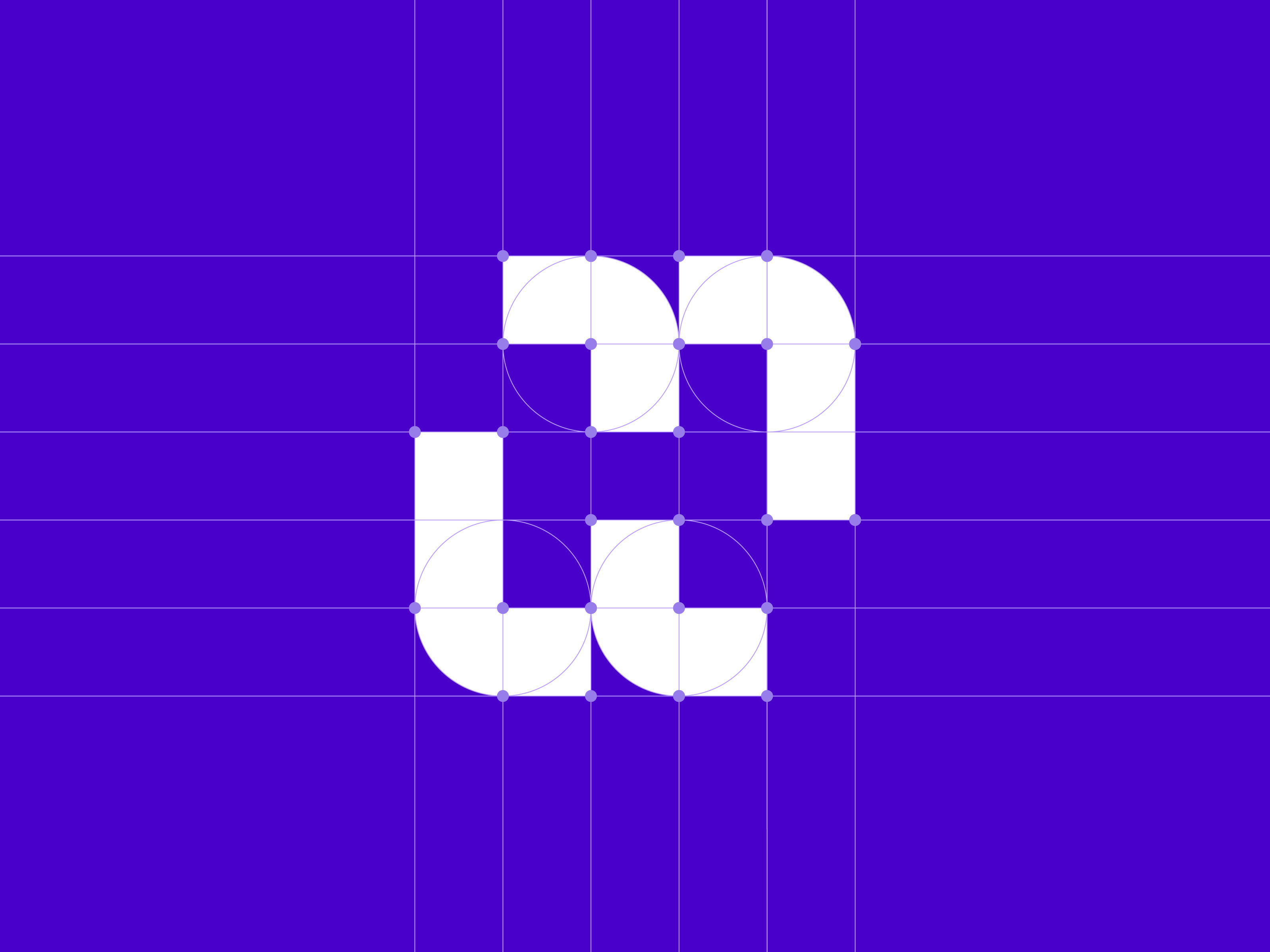 H / Modular Geometry / Interlink Identity abstract branding clever construction flatdesign geometric grid iconic identity interlocking letterh logo minimalist modern monogram negativespace smart symbol tech vector