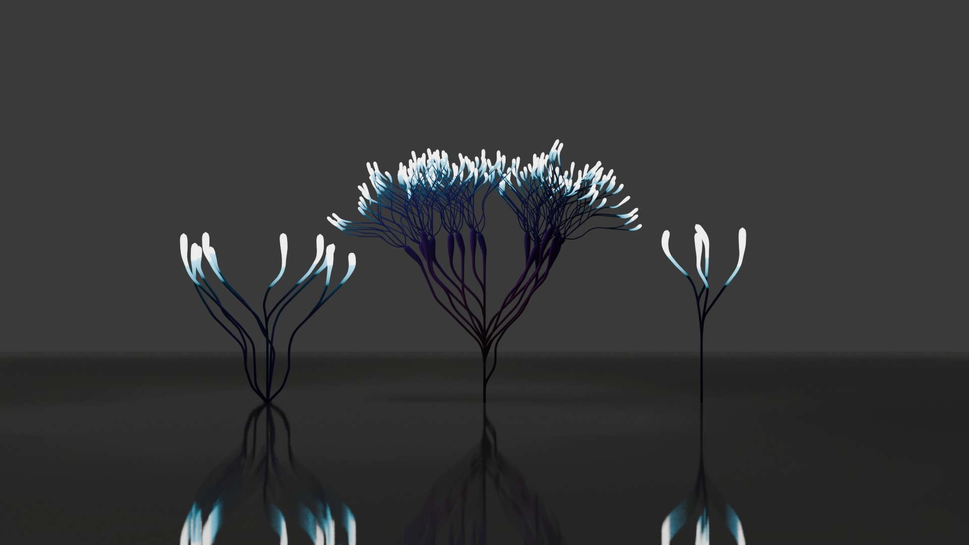 Glowing Underwater Plant