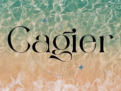 Cagier – Coastal Luxury Logo Design brandidentity branding design graphicdesign illustration logo logodesign luxury minimal modernlogo typography ui visualidentity