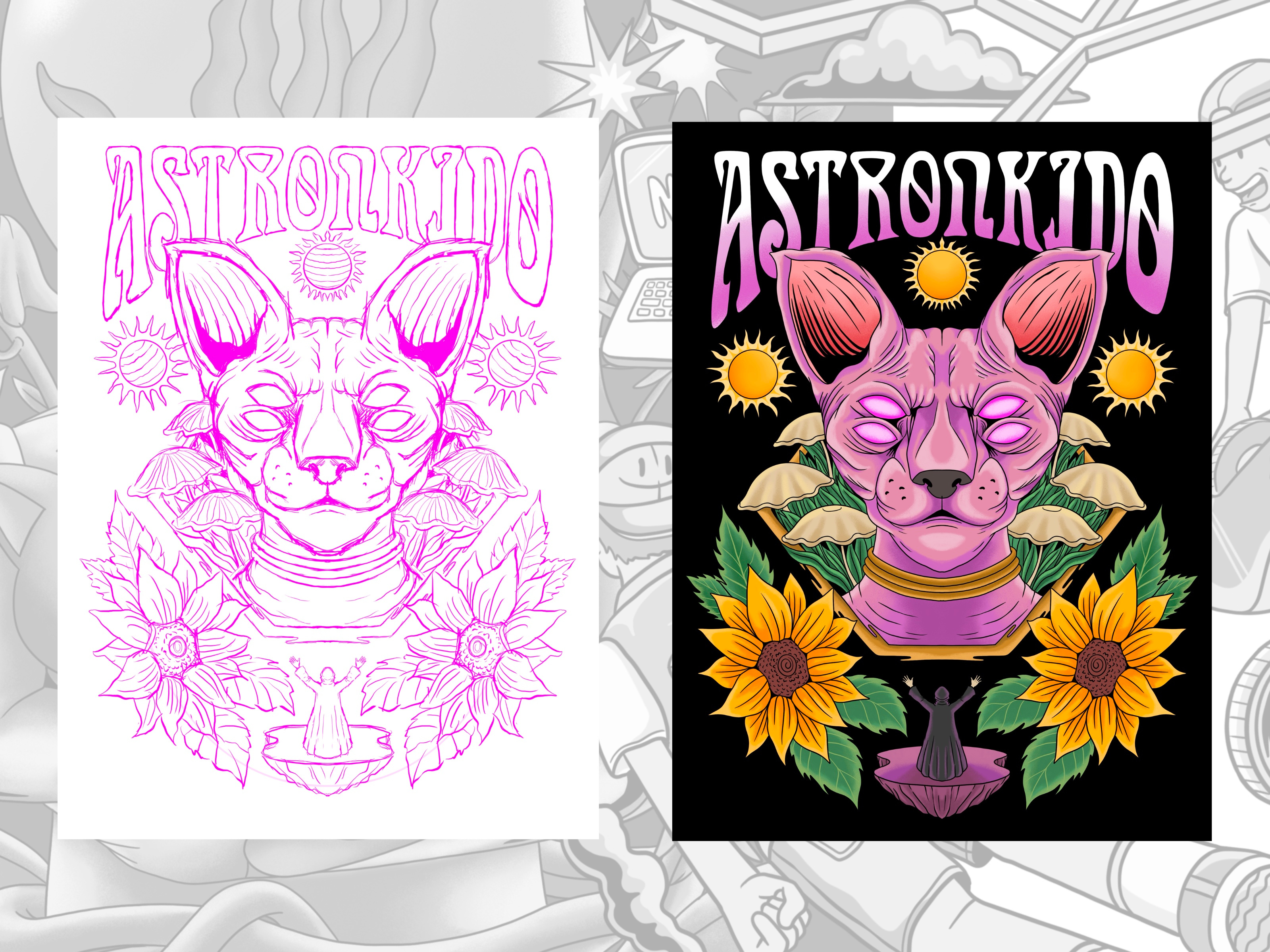 Example of Tshirt Design For Street Wear