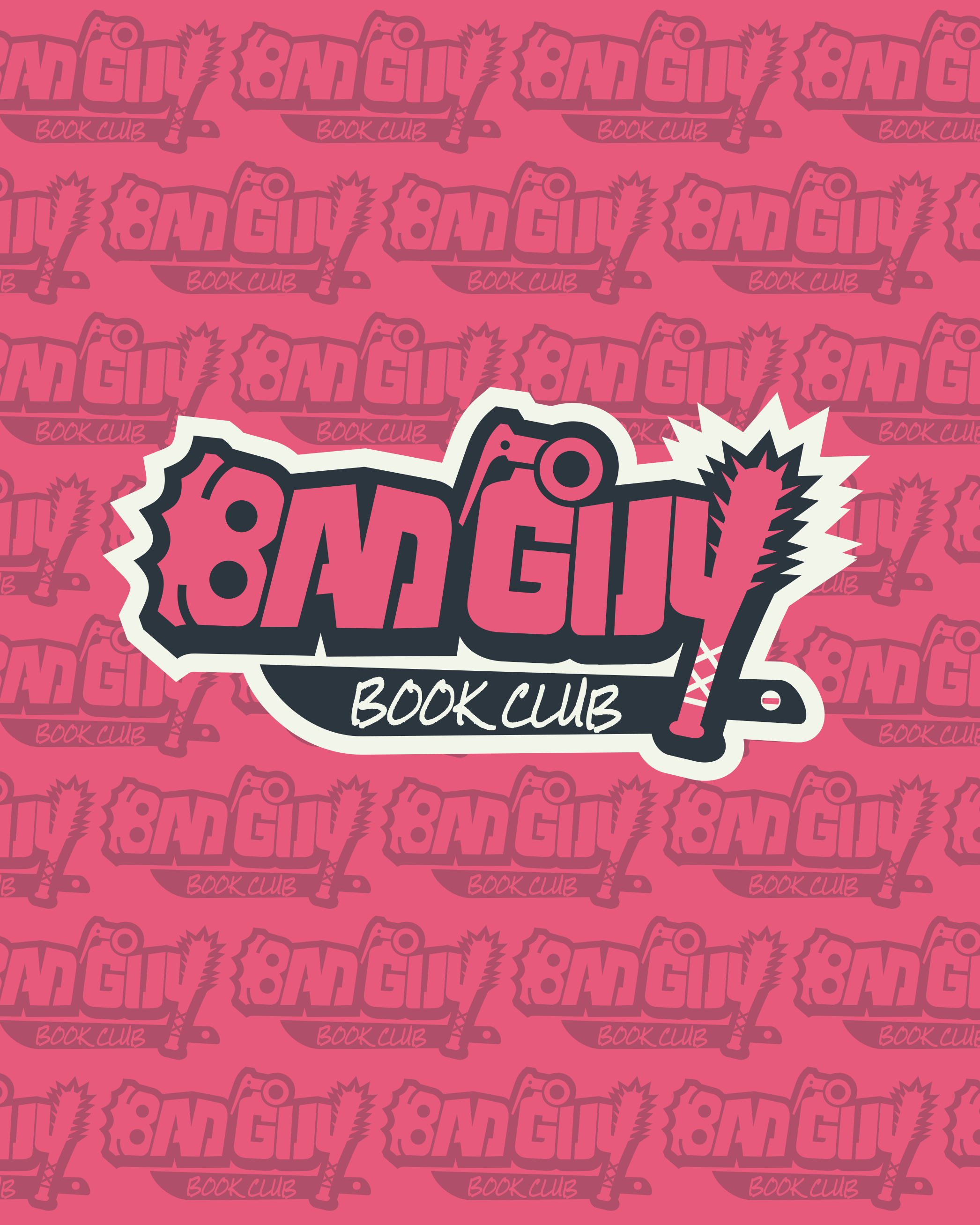 Logo Design for Bad Guy Book Club branding commission design freelance work graphic design graphic designer logo logo design logo design branding logo designer typography vector