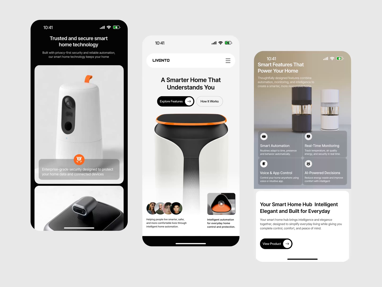 Example of UI & UX Design Services