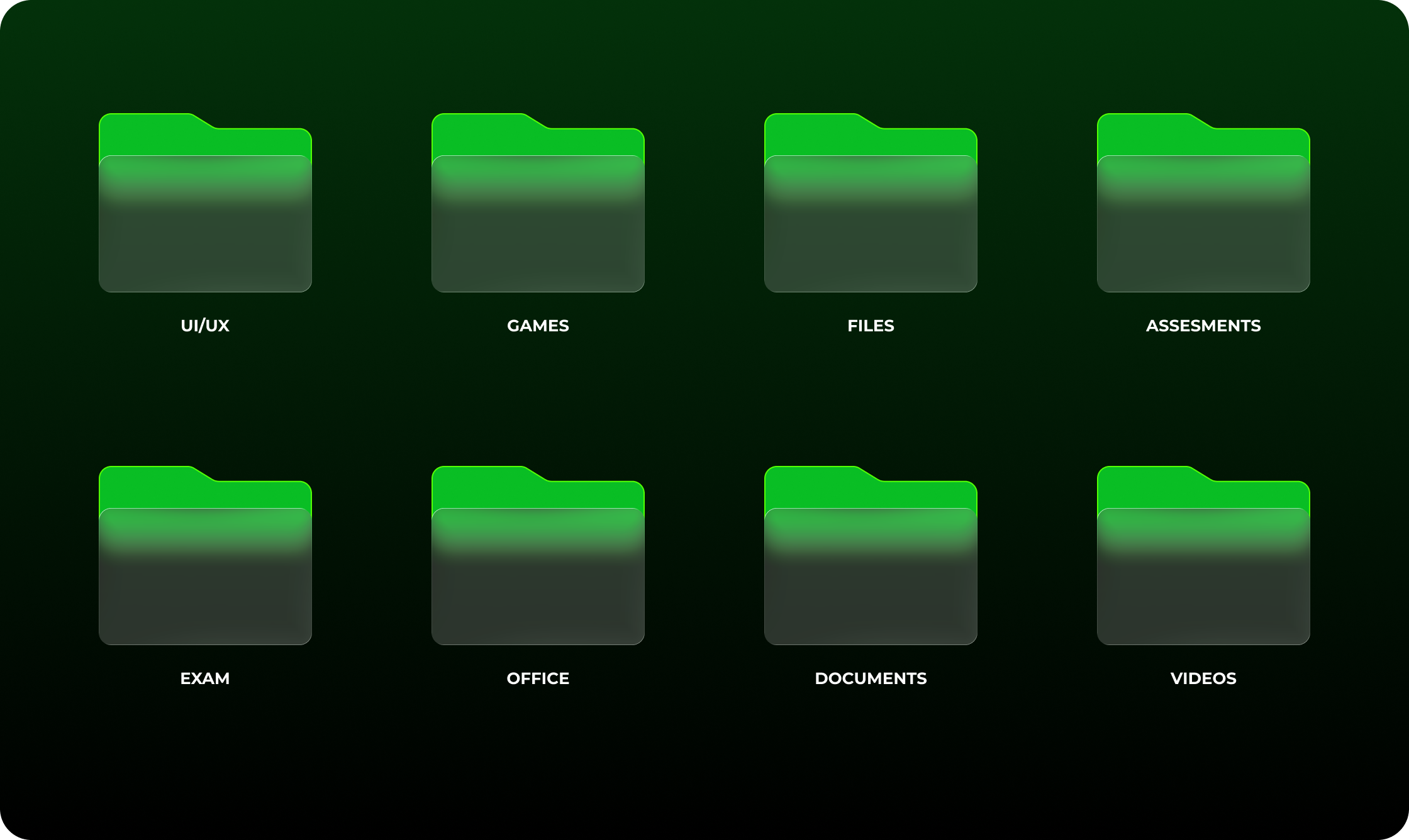 Glassmorphism - Style Folder Design figma glassmorphism typorgraphy ui ux web