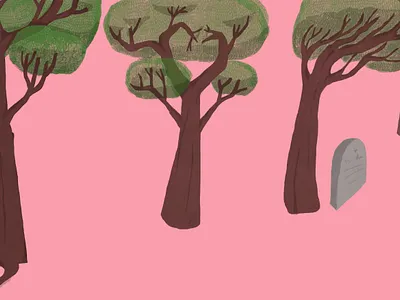 The Pink Forest illustration