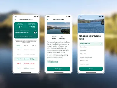 Energy & Utilities Mobile App Design for Shorelines android android app design app app design app interface app ui design application application design apps ui design energy mobile app ios iphone mobile mobile app mobile app design mobile applications design mobile ui ui ui design user interface
