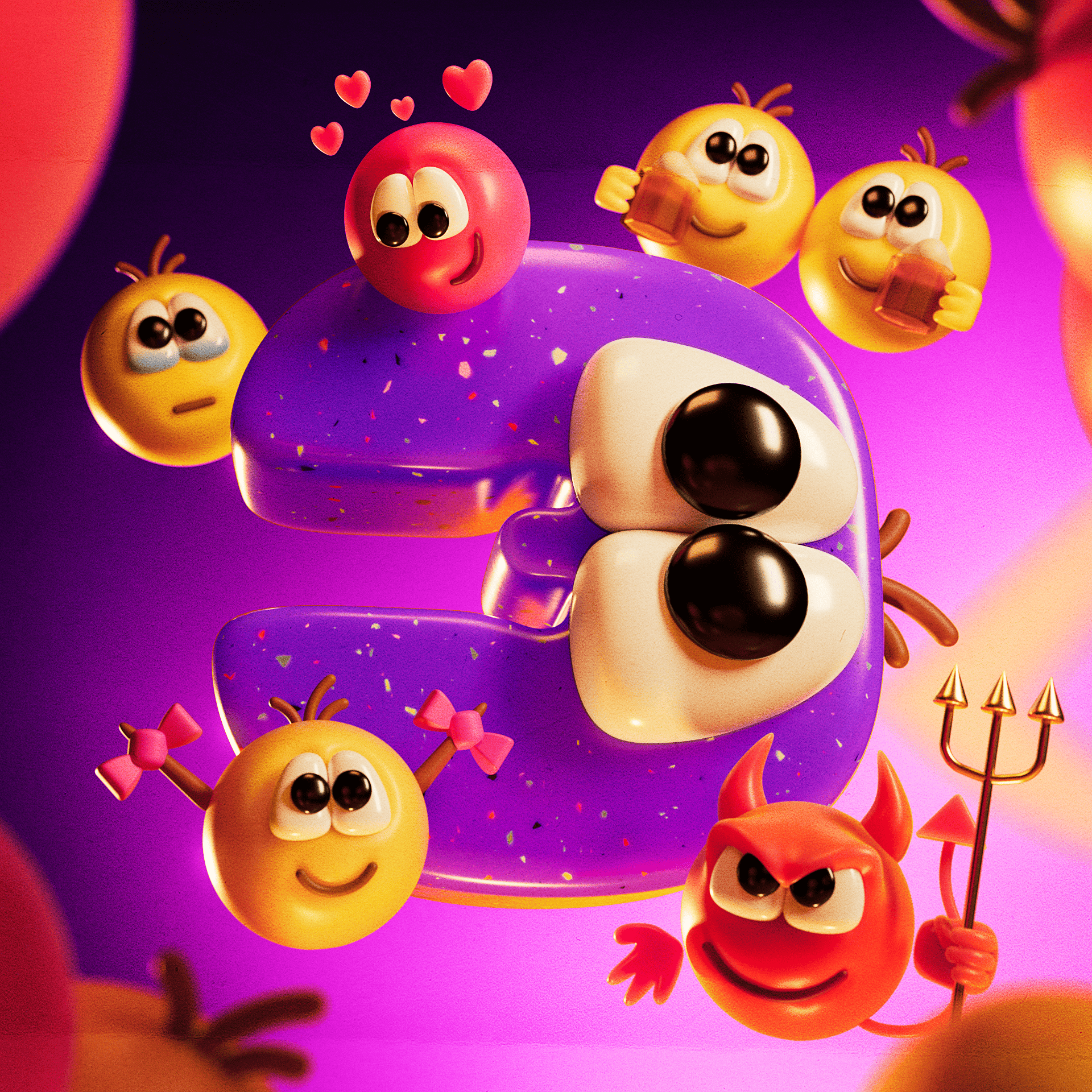 Letter Э — 3D Alphabet Series 3d alphabet bear emoji crying emoji cute girl emoji devil emoji emotions 3d flirty emoji girl emoji icq emoji icq emoticons icq smiles old emoji old school emoji retro emoji retro emojies retro vibes smiling face the mojicons