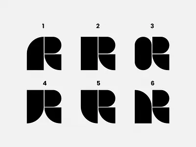 "Unused Concept" R Letter mark Logo. brand design brand identity brand logo branding branding agency creative branding design digital agency dribbble gradient logo logo design logo portfolio startup logo tech brand