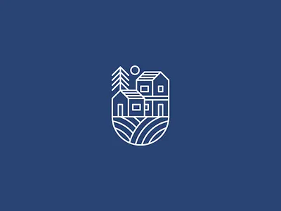 Houses brand identity branddesign branding branding concept design environment home house illustration landscape line logo logo design minimalist monoline travel tree vacation villa visual identity