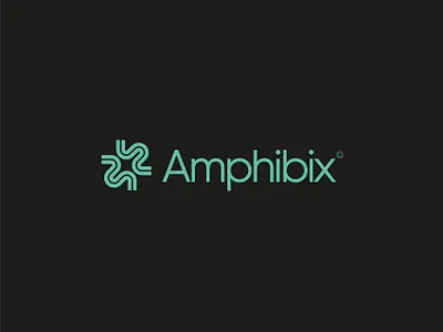 Amphibix logo amphibian branding crypto design frog icon logo mark wallet