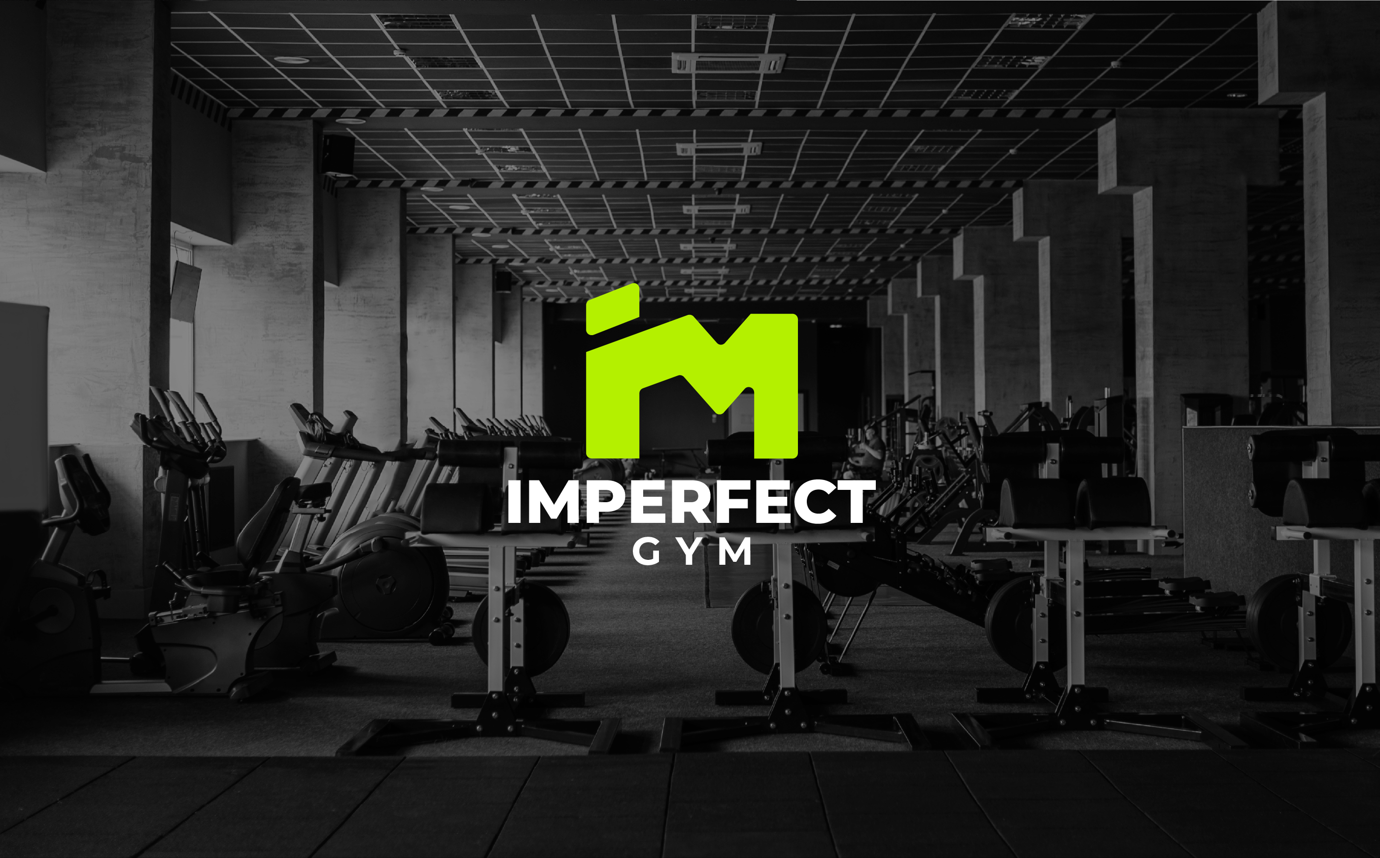 Imperfect Gym - Visual Identity branding gym gym branding logo logo design poster design sport design