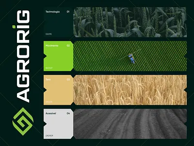 AGRORIG — Brand Identity & Website Development agriculture branding agritech brand identity brand strategy brand system branding corporate branding digital branding green branding identity design logo design logo mark modern branding visual identity web design web development website design
