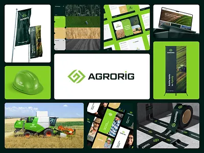 AGRORIG — Brand Identity & Website Development agriculture branding agritech brand identity brand strategy brand system branding corporate branding digital branding green branding identity design logo design logo mark modern branding visual identity web design web development website design
