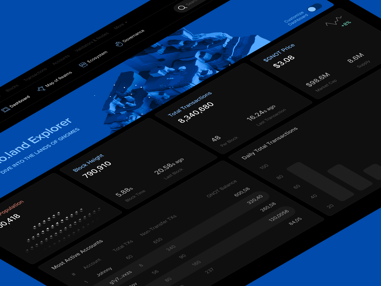 Blockchain Explorer app blockchain chain clean dash dashboard explorer interface minimalistic stats ui ux web3
