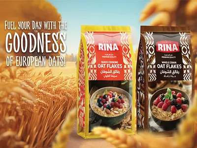 Oats Packaging Design branding design graphic design illustration label design logo packaging