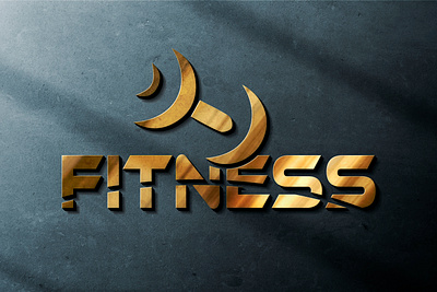 Gym and Fitness Logo 3d branding business logo design fitness logo graphic design gym logo icon illustration logo logo desing ui unique design