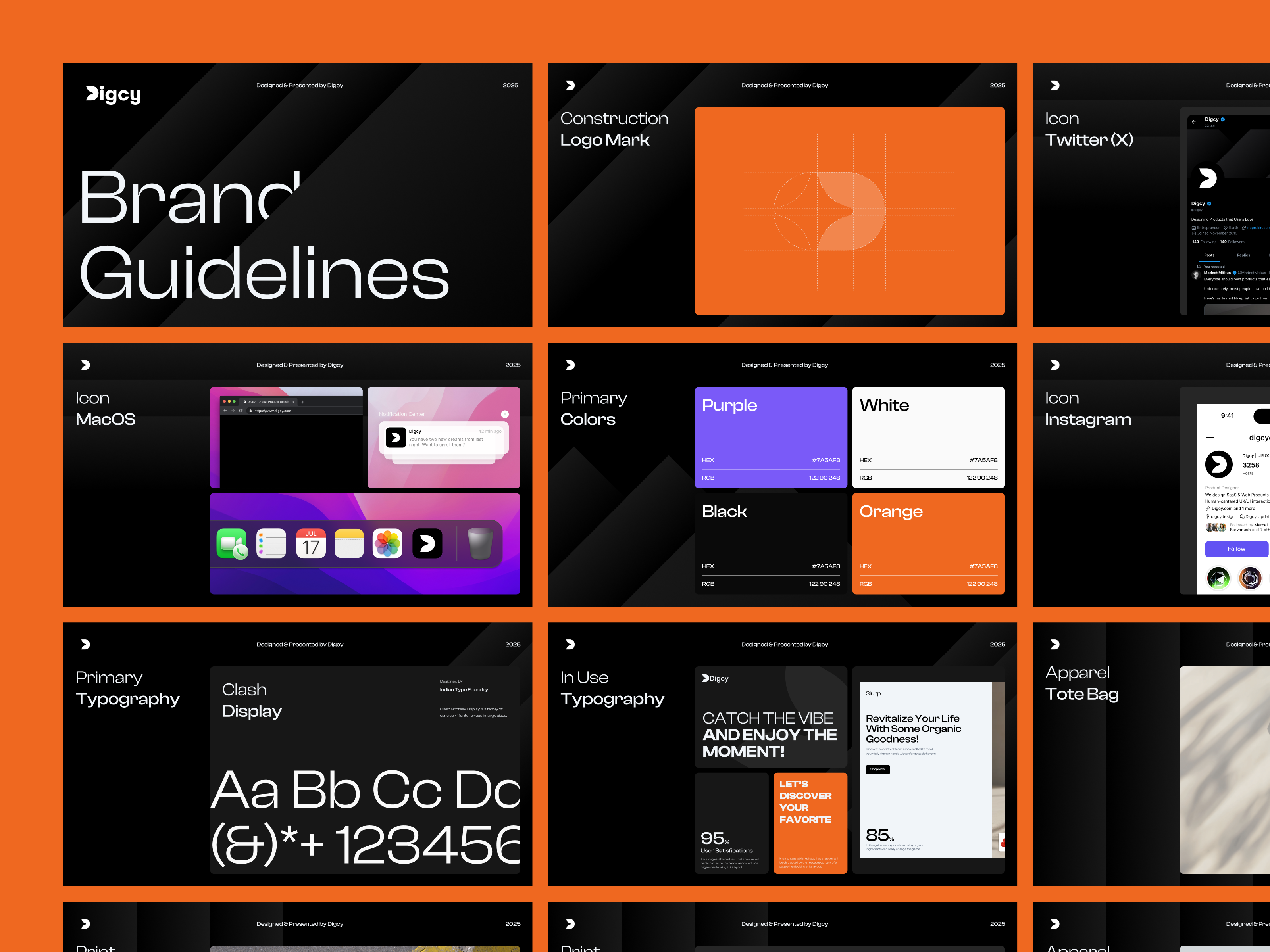 Example of Branding & Visual Identity Design
