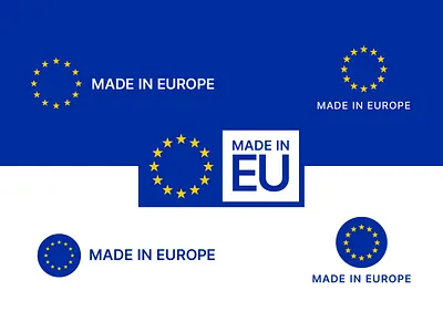 Made in Europe Labels badges download downloads eu european union label labels logo logos made by eu made by europe made in eu made in europe