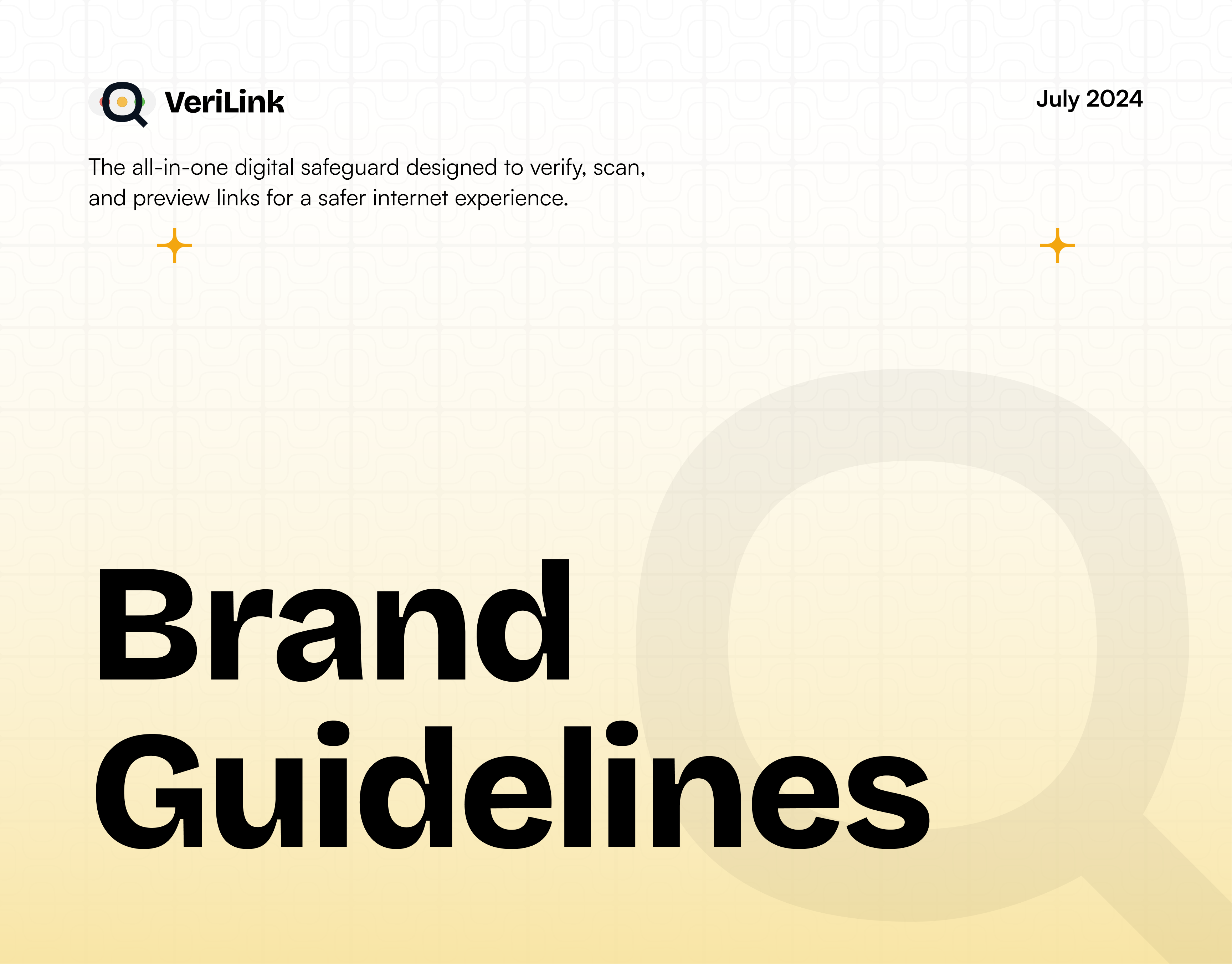 VeriLink Brand Identity System adobe illustrator adobe photoshop brand guidelines brand identity branding cyber security figma graphic design logo tech branding visual identity