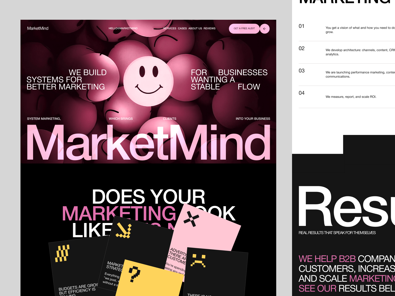 MarketMind design lending ui ux web