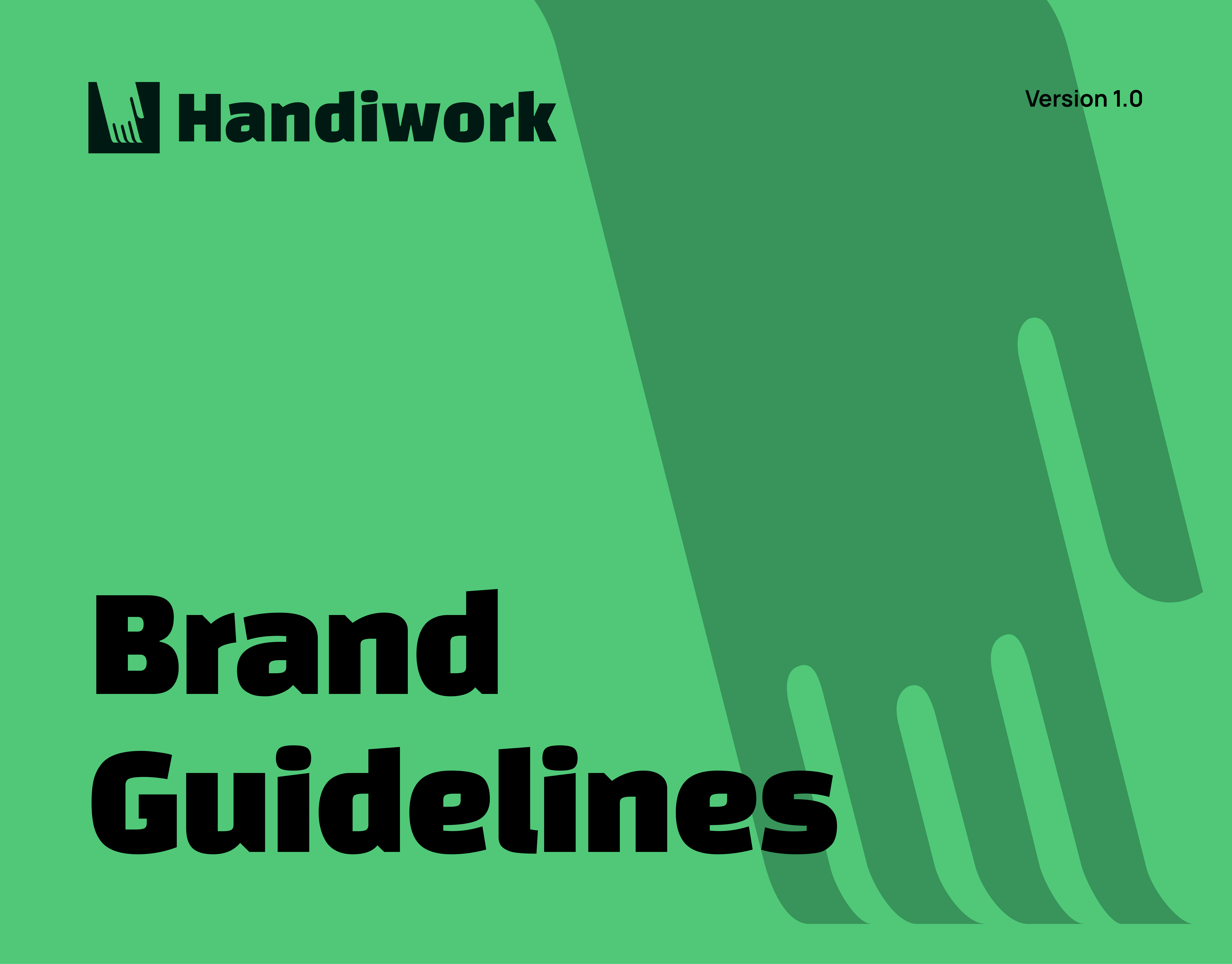 Handiwork Brand Identity System adobe illustrator adobe photoshop brand guidelines branding design figma graphic design interactive design uiux ux visual design visual identity