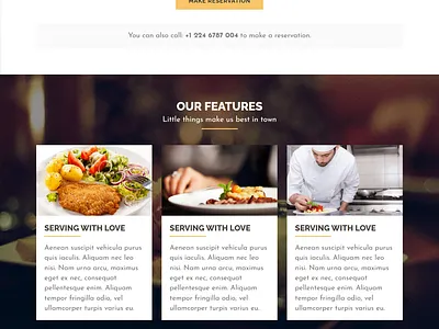 DESIGN WIX RESTUARANT WEBSITE redesign wix website ui website design wix landing page design wix website design