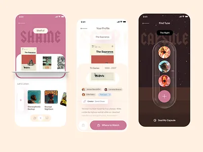 AI Content Mobile App . app app interface application design clean design mobile mobile app ui mobile ui popular startup ui user exprience user interface ux